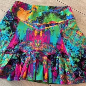 Vibrant Multicolor Women's Skort!